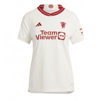 Camiseta Manchester United Raphael Varane #19 Tercera Equipación para mujer 2023-24 manga corta